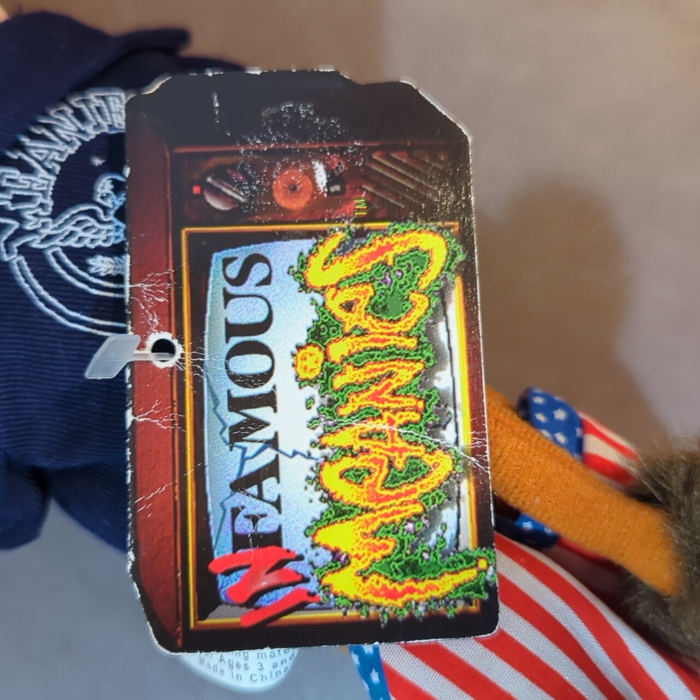 Lot of 1997 1998 Meanies Boris Mucousaurus Splat in hat Bull Clinton Cold Turkey - Picture 13 of 15